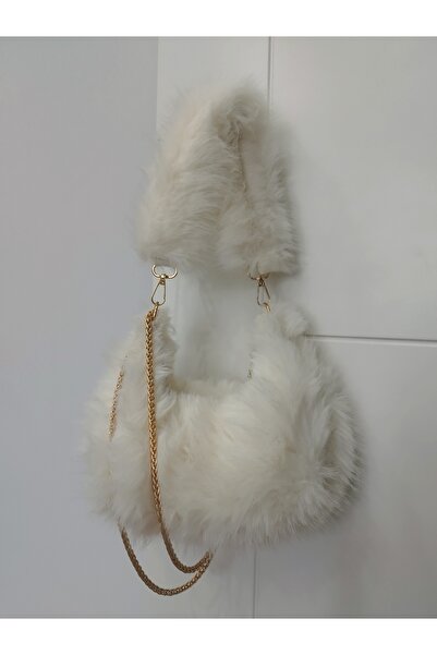VivazzaLuxe Vintage Plush Fur Model Autumn, Winter Tote Bag Women's Hand, Shoulder, Crossbody Bag