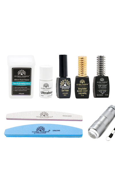 global fashion Kit pentru unghii „Manichiură la picnic”, Global Fashion, 8 pr...