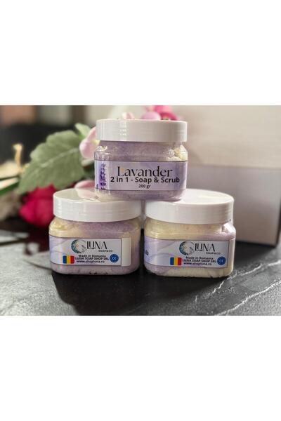 LUNA SPA LAVENDER BODY SCRUB 2 in 1