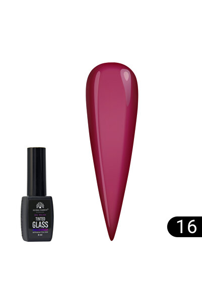 global fashion Ojă semipermanentă cu efect de vitraliu 8ml, Tinted Glass 16