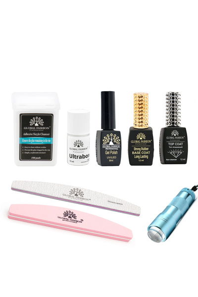 global fashion Kit pentru unghii "Manichiură taxi", Global Fashion, 8 produse