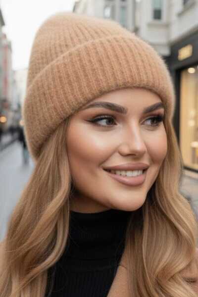 Mood Agenda Beretă cu pene pentru femei Beretă cu pene