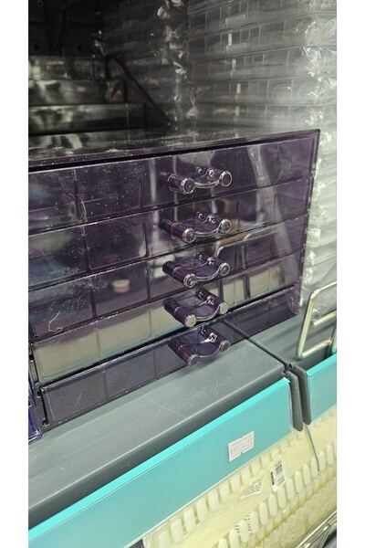 global fashion Οργανωτής αποθήκευσης καλλυντικών, μοβ