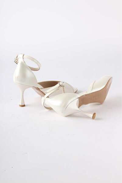 luuq shoes Noi̇re Ankle Strap Women's Heeled Shoes