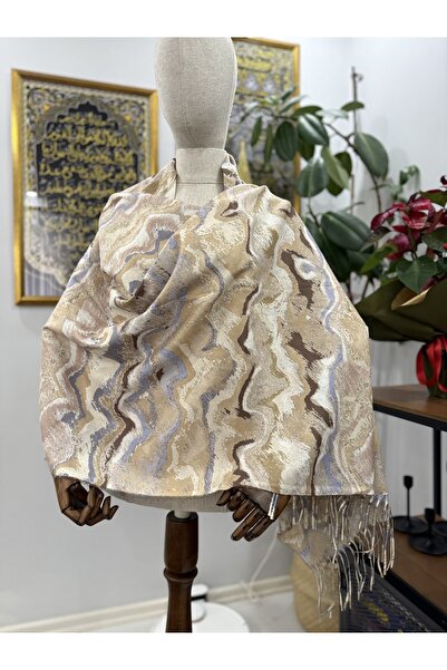 GÜMRÜKÇÜ İthal %100 Pamuk Omuz Şalı Atkı Premium Kalite