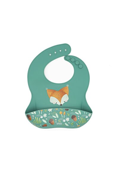 SASSI Bavetă din silicon pentru diversificare - Fox, JUNIOR, 6 luni+