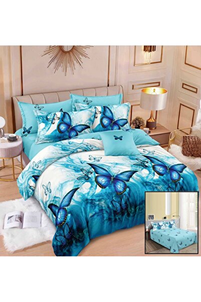 OEM Bubmac Finet Linen, Sulphur, Double Bed, 2 Persons, Fitted Sheet, 6 Pieces