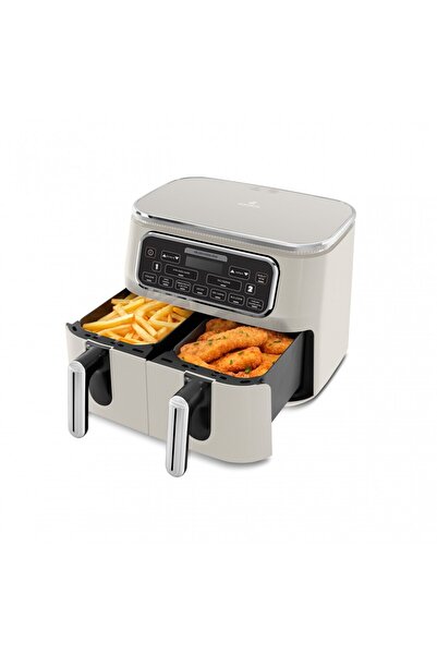 Karaca Air Pro Cook Duo Köz XXXL Airfryer Iconic Beige 8L