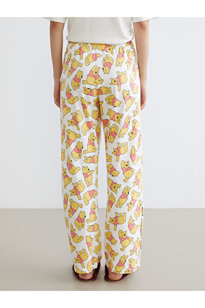 LC Waikiki Peak Yeni Sezon Winnie the Pooh Desenli Kadın Pijama Alt