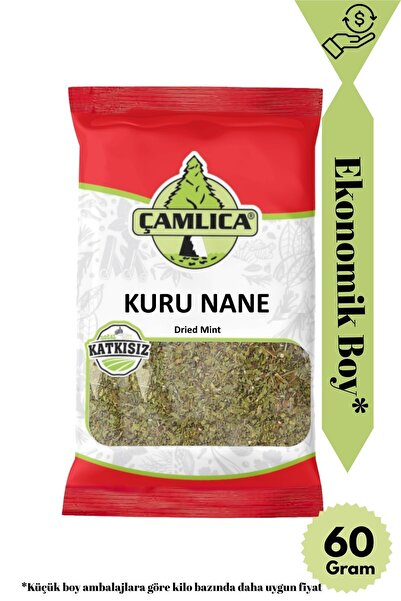 Çamlıca Baharat Kuru Nane 60 Gr.