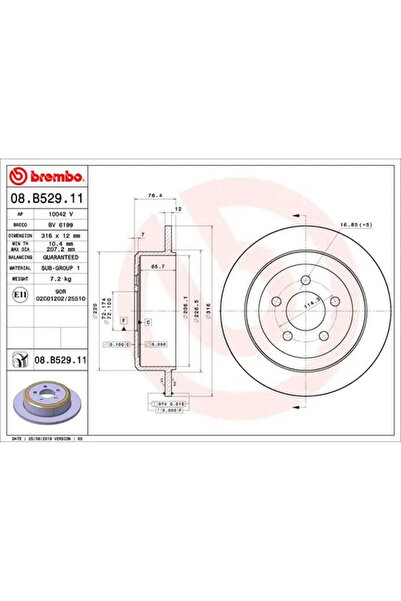 Brembo Disc Frana Dodge Nitro Jeep Cherokee