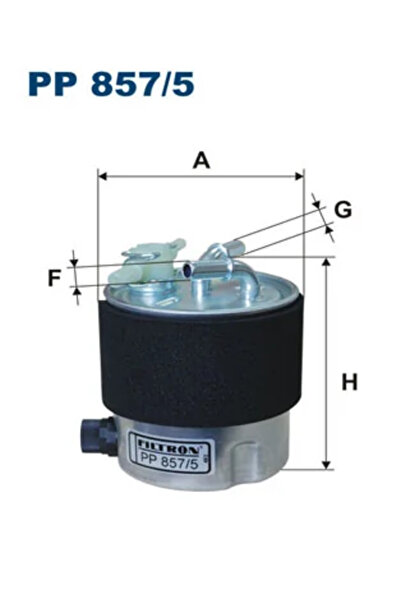 Filtron Filtru Combustibil Nissan Murano 2/Qashqai 1