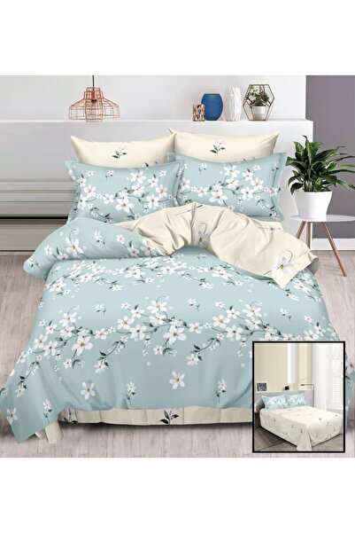 OEM Fine Cotton Linen, Sulphur, Double Bed, 2 Persons, 6 Pieces