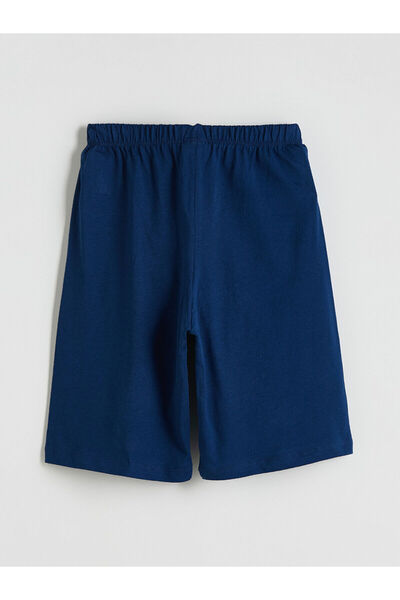 LC Waikiki Elastic Waist Printed Boys Shorts Pack of 2