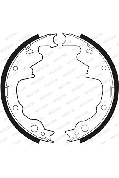 FERODO Chrysler Voyager / Grand Voyager 3/Voyager 2 Dodge Caravan Brake Shoe Set