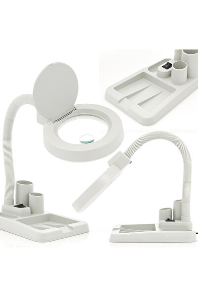 Other Lampă de service cu gât de lebădă LED LT-86D 5D/10D cu lupă de 83 mm