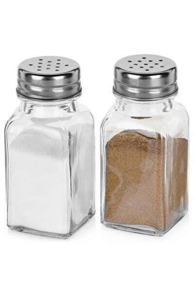 Other Solniczka i pieprzniczka szklana 80 ml 2 szt.