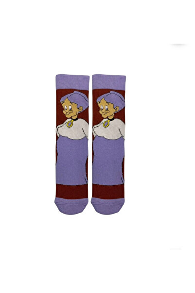 İstanbul Çorap Unisex Printed Design Socks