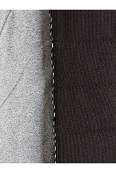 LC Waikiki Brown Stand Collar Boy's Vest