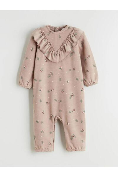LC Waikiki Ruffle Detailed Baby Girl Romper (W5)