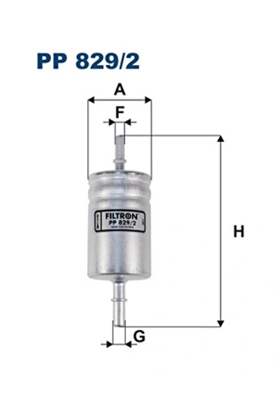 Filtron Filtru Combustibil Alfa Romeo Giulia/Stelvio Fiat 500X