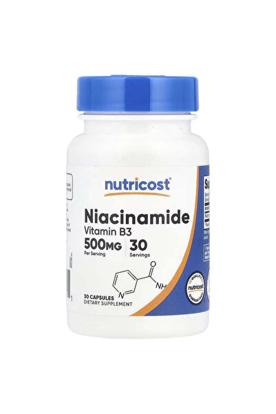 Nutricost Niacinamide Vitamin B3 500 mg 30 capsules