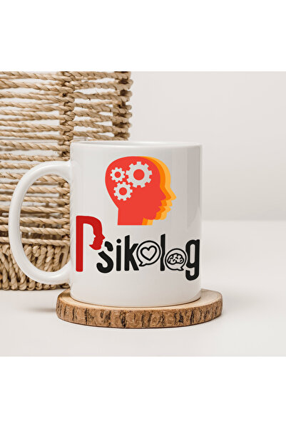 Er-Se Tasarım Psychologist Mug, Gift Mug for Psychologist, Gift Mug Psk002