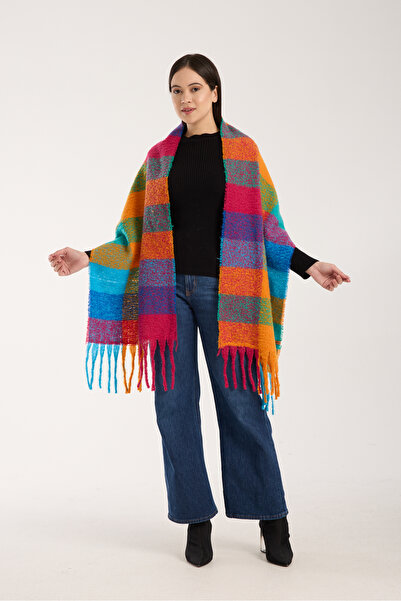 robanu Soft Textured Puff Etol Shawl | Warm, Soft and Elegant Shawl Scarf