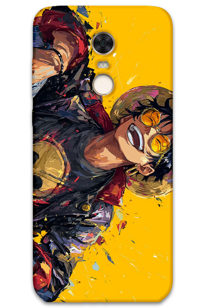 Gramaphone Xiaomi Redmi 5 Plus Compatible Anime Patterned Phone Case + Screen...