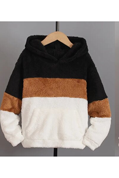 shop Hanorac cu glugă din pluș, stil unisex, cu design nou