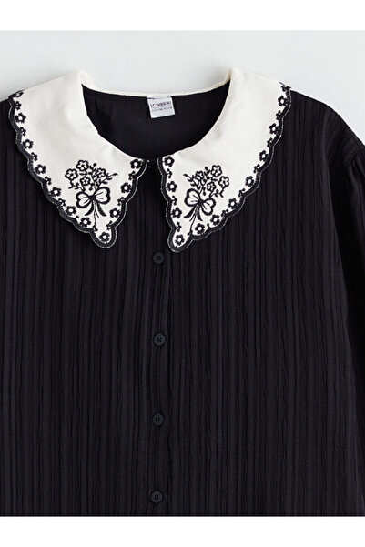 LC Waikiki Bebe Yaka Kız Çocuk Elbise