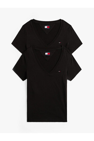 Tommy Hilfiger Kadın Çok Renkli S/S Tişört