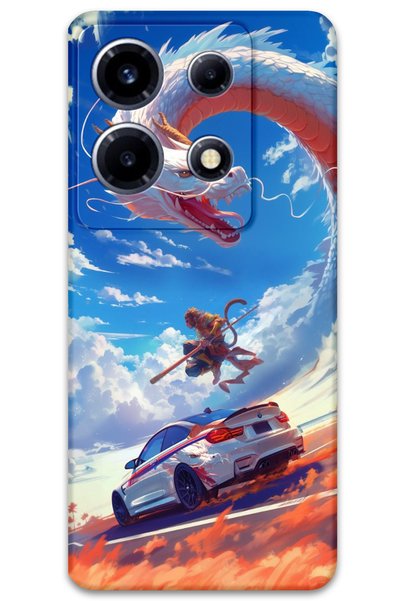 Gramaphone Infinix Note 30 Vip Compatible Car Patterned Phone Case + Screen P...