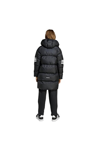 adidas Çocuk Siyah Mont J FI 3S PARKA JW2478