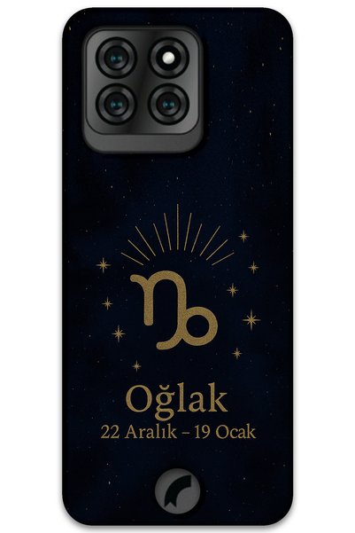 Gramaphone Reeder S71 Compatible Capricorn Patterned Phone Case + Screen Prot...