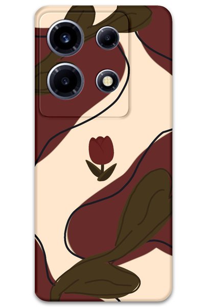 Gramaphone Infinix Note 30 Vip Compatible Flower Pattern Phone Case + Screen ...