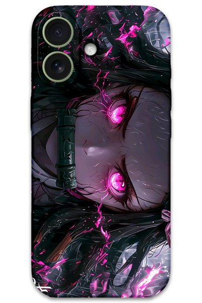 Gramaphone iPhone 16 Plus Compatible Anime Patterned Phone Case + Screen Prot...