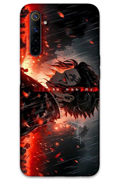 Gramaphone Realme 6 Compatible Anime Patterned Phone Case + Screen Protector ...