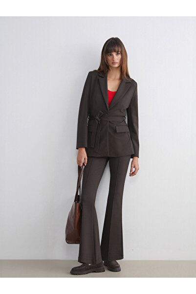 LC Waikiki Elastic Waist Spanish Leg Women's Trousers