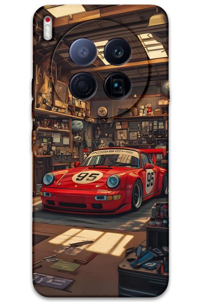 Gramaphone Tecno Camon 40 Premier 5g Compatible Car Pattern Phone Case + Scre...