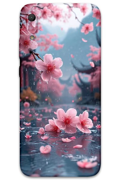 Gramaphone Y6 2019 Compatible Flower Pattern Phone Case + Screen Protector - ...