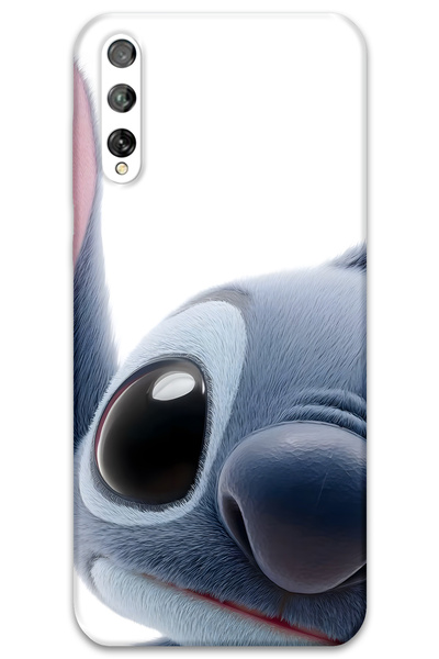 Gramaphone Huawei P Smart S Uyumlu Stitch Desenli Telefon Kılıfı + Ekran Koru...