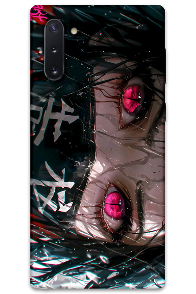 Gramaphone Galaxy Note 10 Compatible Anime Patterned Phone Case + Screen Prot...