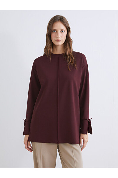 LC Waikiki Bisiklet Yaka Oversize Kadın Tunik