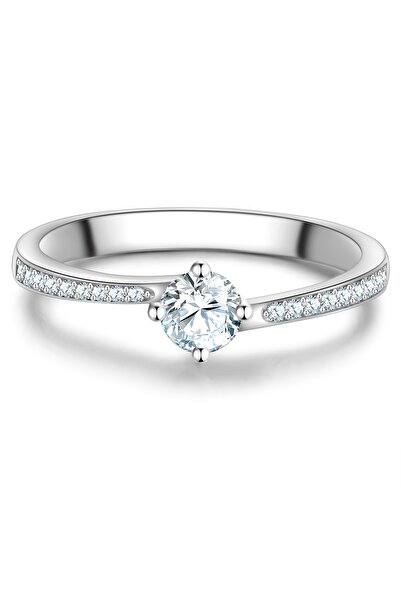 Trilani Silberring Ring Sterling Silber Zirkonia weiß