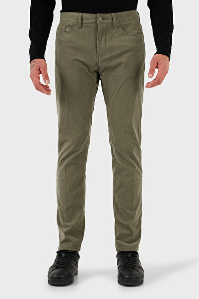 BOSS Slim Fit Normal Bel Dar Paça Kadife Pantolon Erkek KADİFE PANTOLON 50549468 245