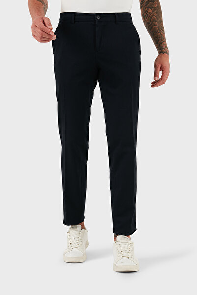 BOSS Pamuklu Slim Fit Normal Bel Düz Paça Pantolon Erkek PANTOLON 50551674 404