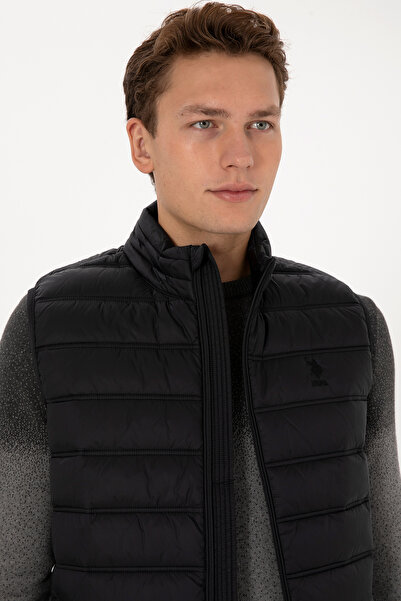U.S. Polo Assn. Erkek Siyah Yelek 50310039-VR046