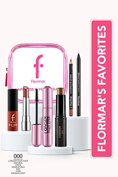 Flormar 's Favorites Çantalı Makyaj Seti