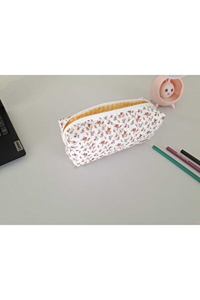 TALL WAY White Crispy Flower Pen Holder